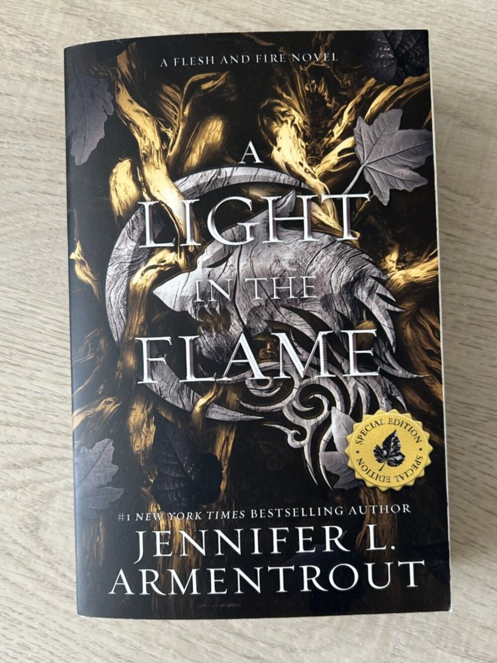 A Light in the Flame- Jennifer L Armentrout; Indigo exclusive paperback